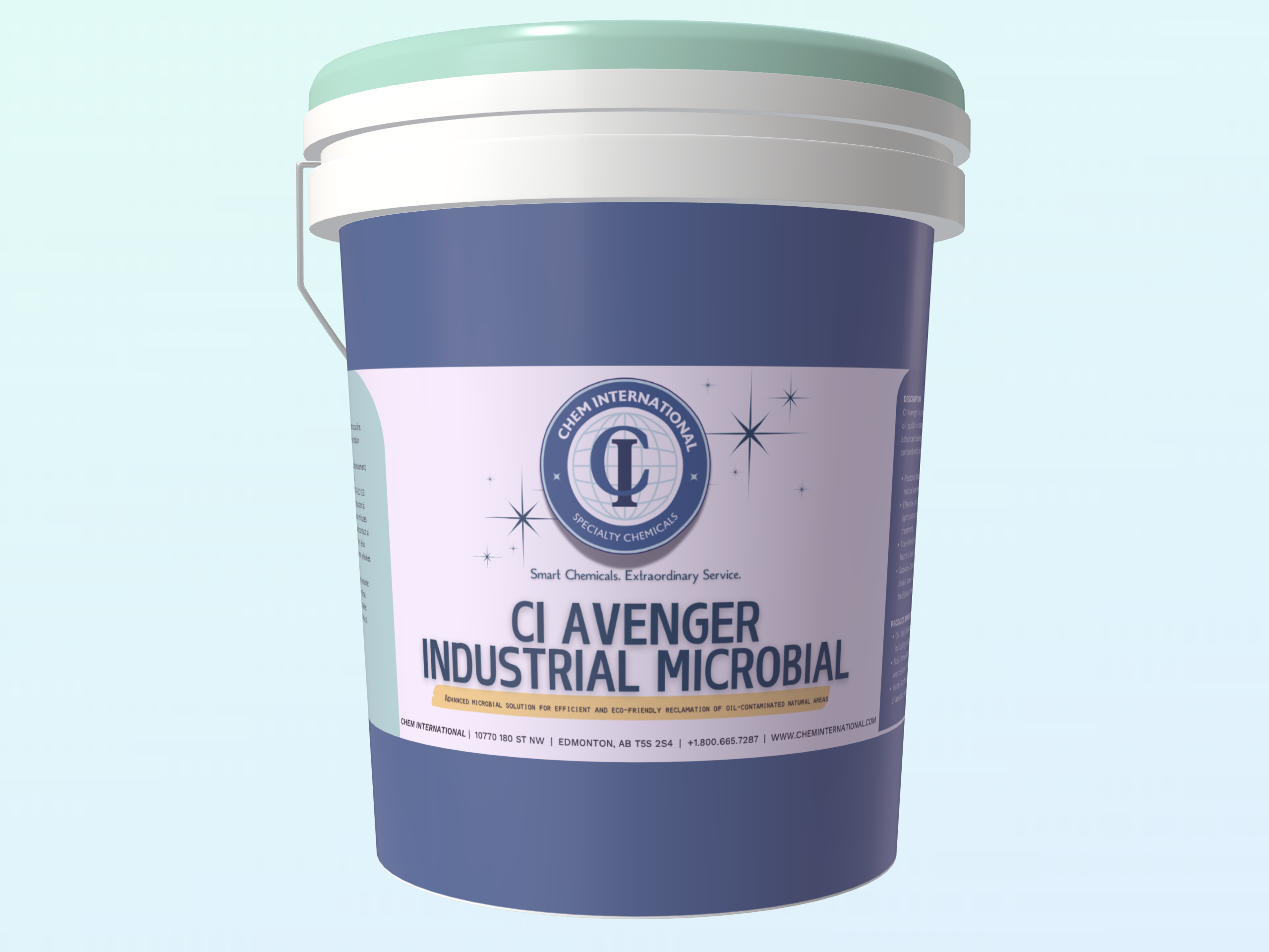 CI Avenger | Oil Spill Remediation product packaging