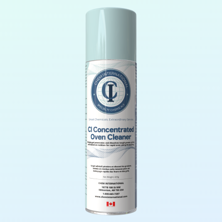 CI Oven Cleaner Aerosol – Clinging Gel for Oven and Grill Cleaning