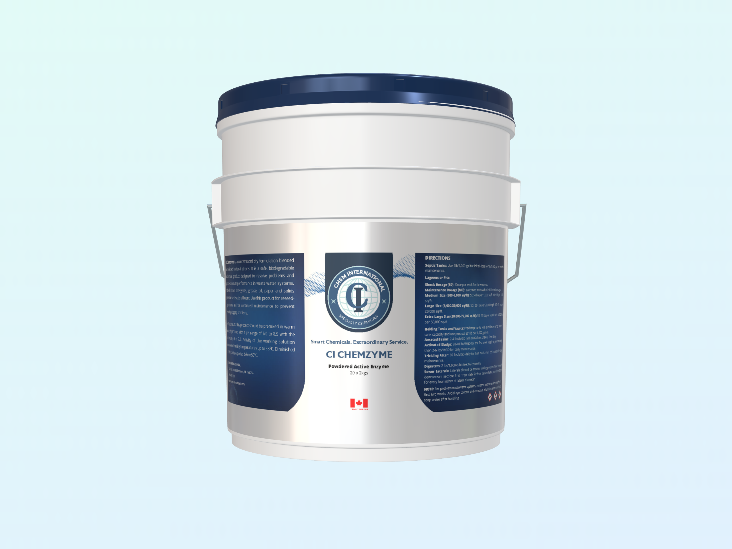 CI Chemzyme Dry Bacteria Strain product packaging