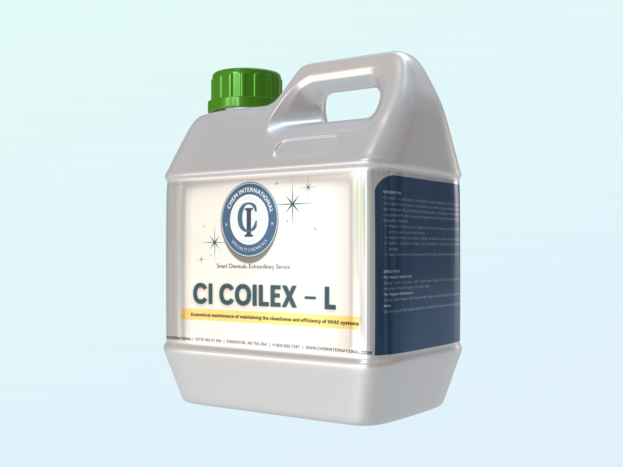 CI Coilex Coil Cleaner Liquid Concentrate for HVAC Systems
