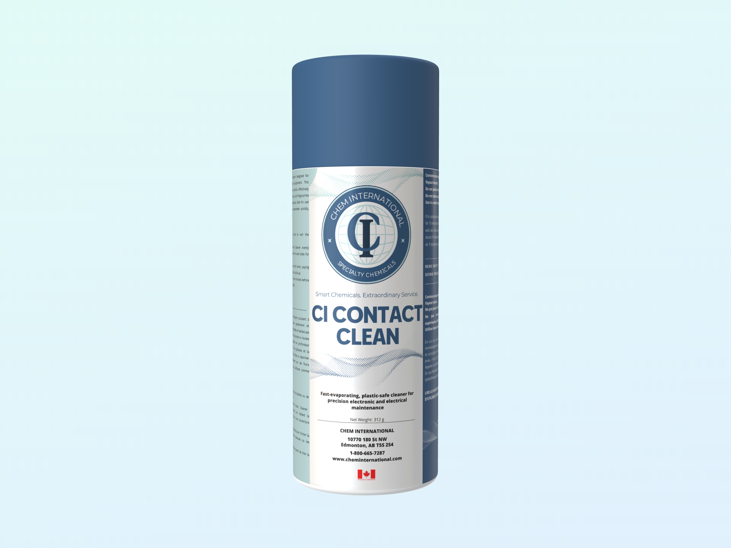 CI Contact Clean – Plastic-Safe Precision Electronics Cleaner product packaging