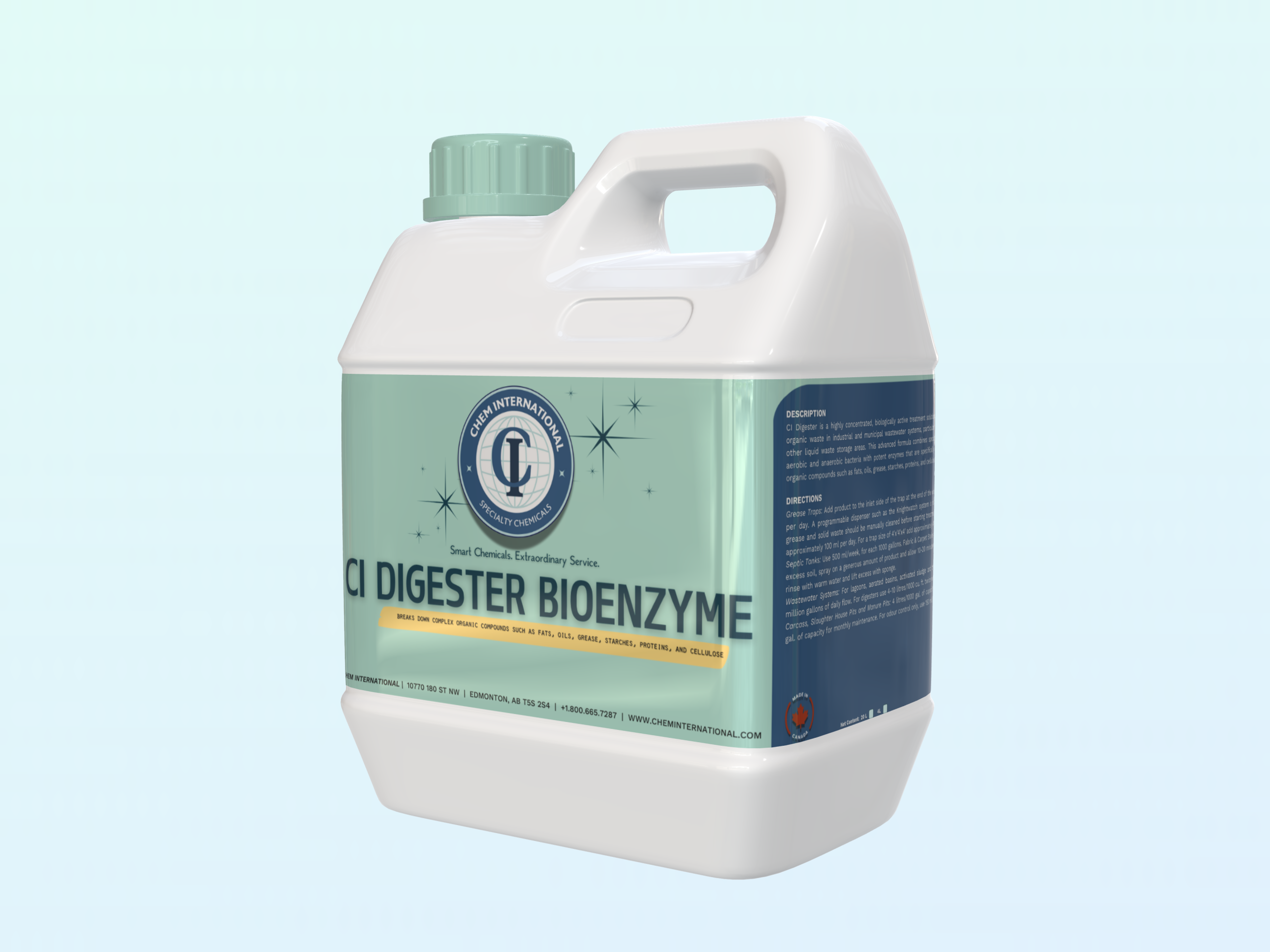 CI Digester BioEnzyme product packaging