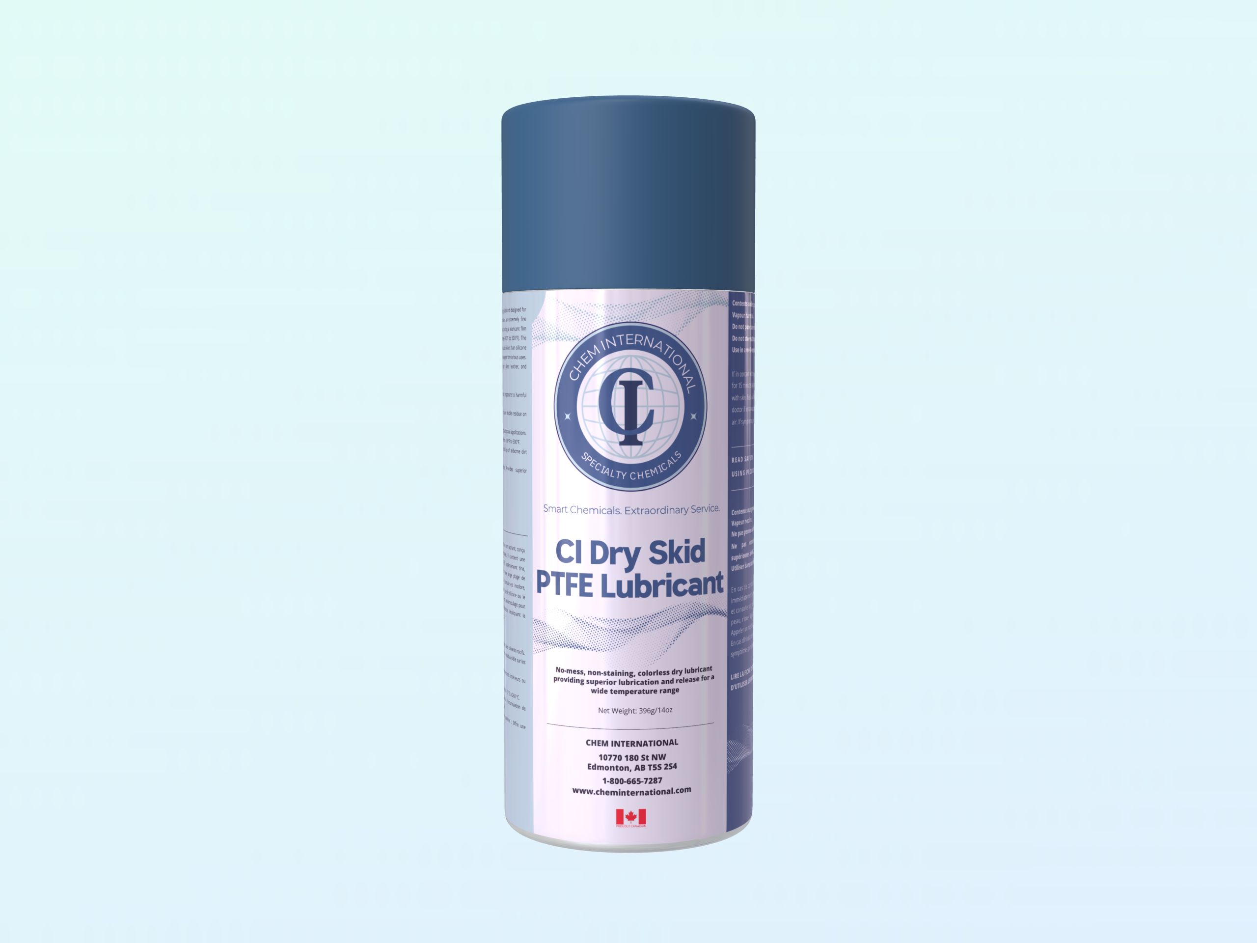 CI Dry Skid Dry PTFE Lubricant Spray for Industrial Use