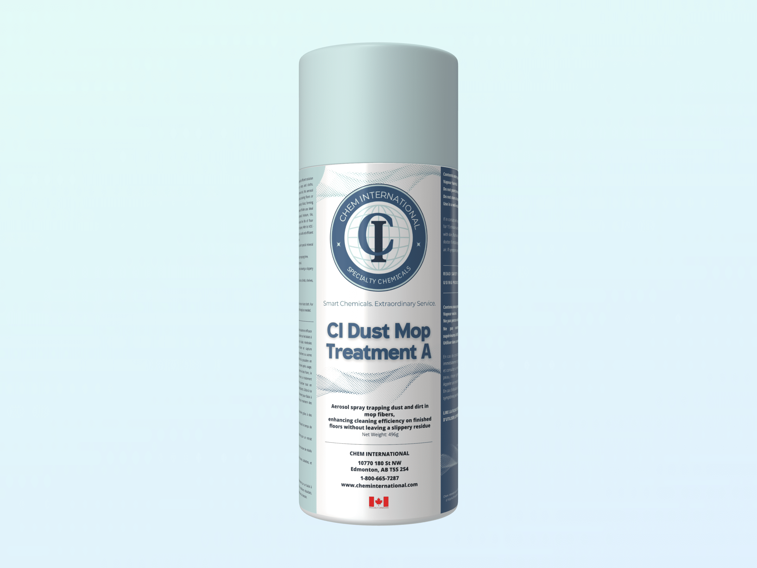 CI Dust Mop Treatment Aerosol Spray for Dust Control