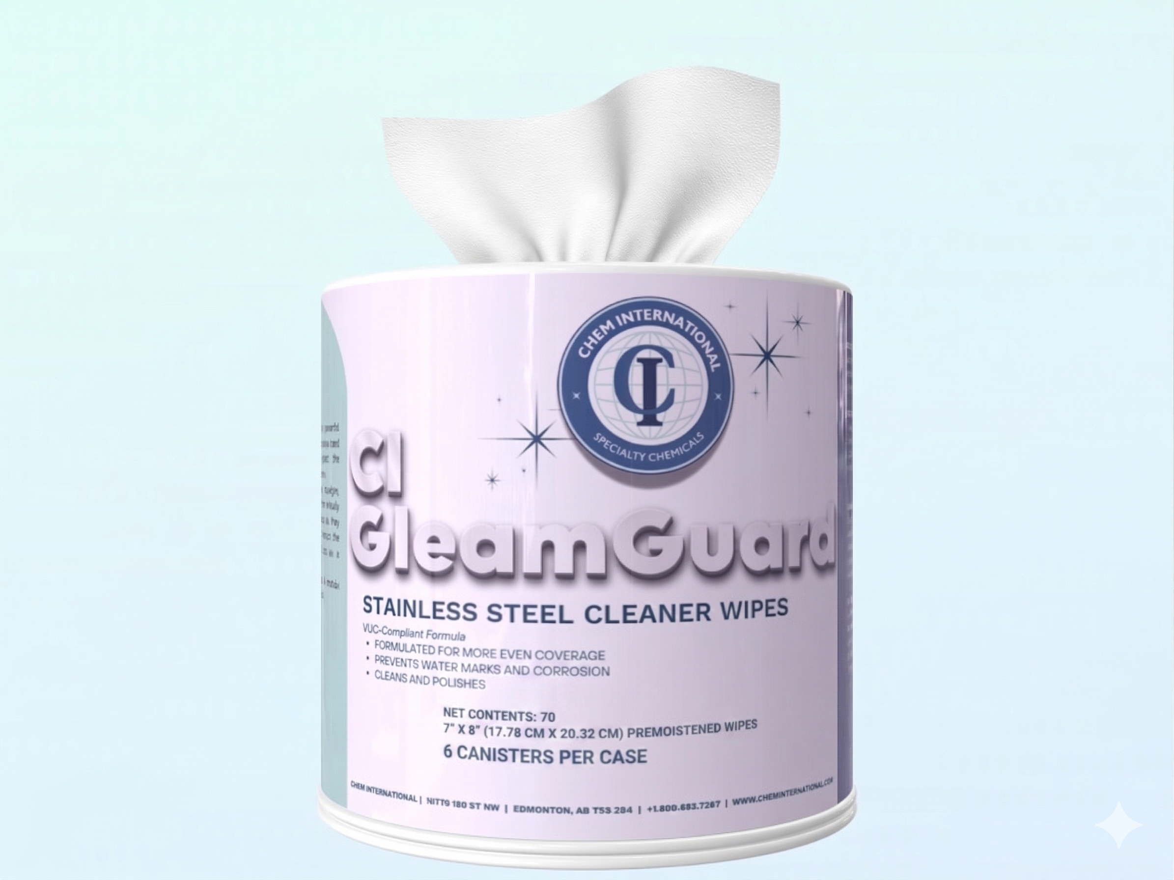 CI GleamGuard product packaging