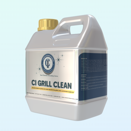 CI Grill Clean | Heavy-Duty Alkaline Degreaser for Baked-On Grime