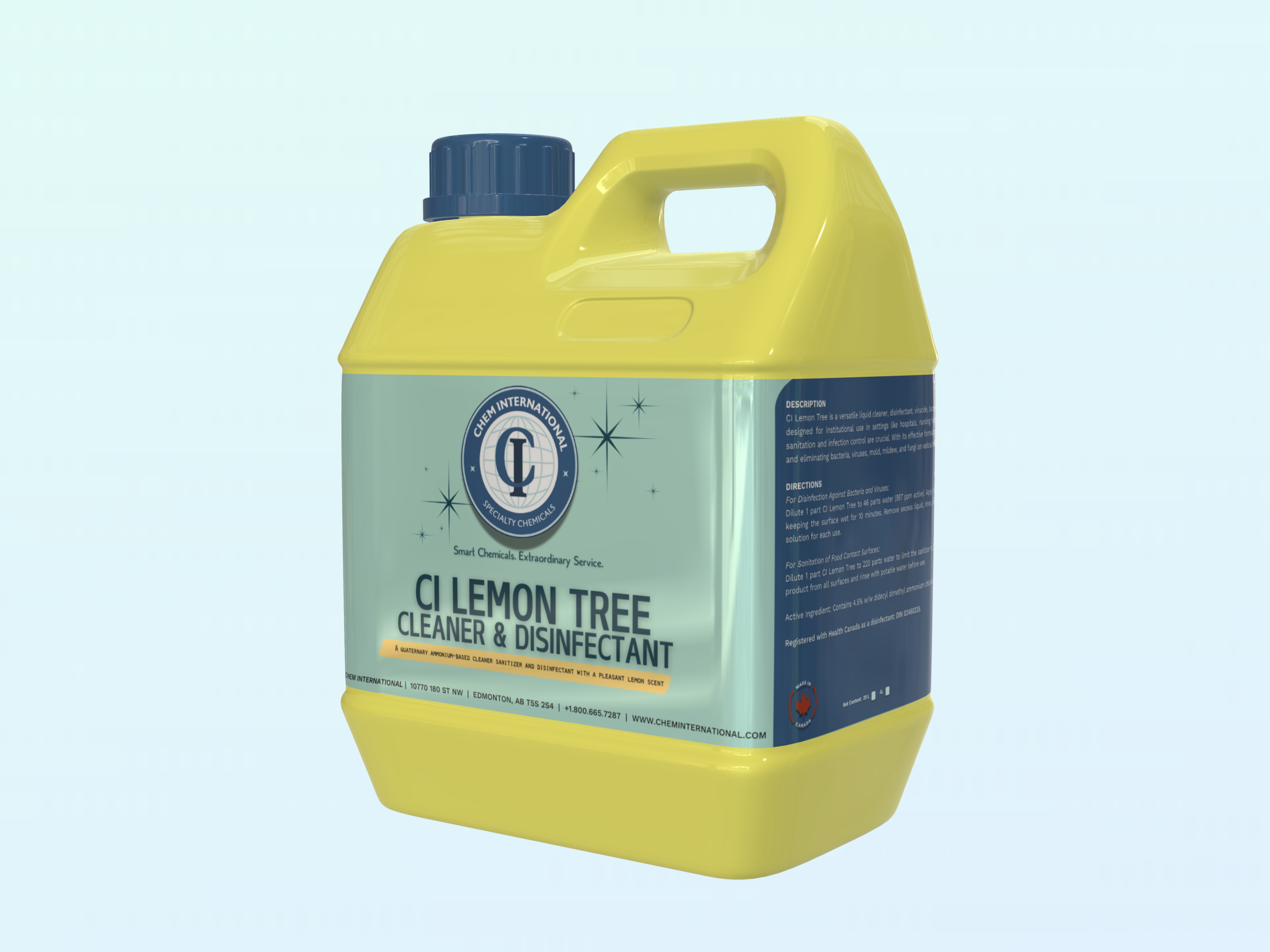 CI Lemon Tree product packaging