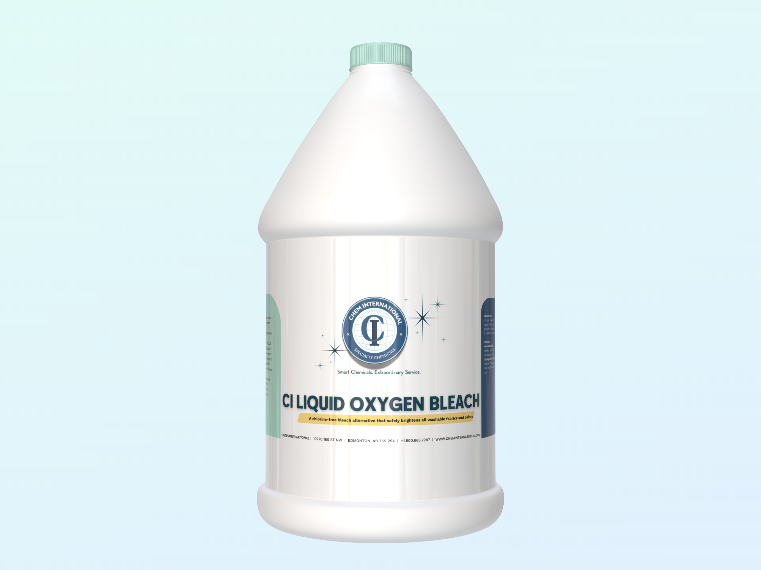 CI Liquid Oxygen Bleach Chlorine-Free Bleach Alternative