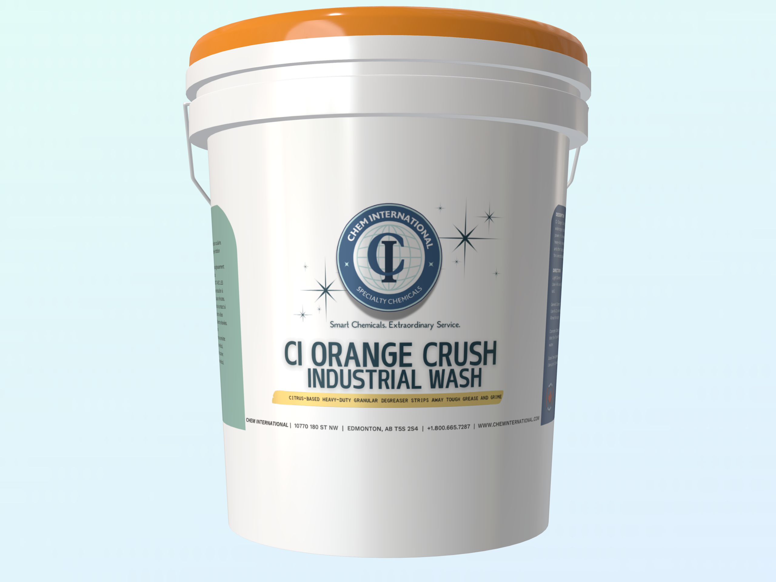 CI Orange Crush – Citrus Industrial Degreaser Powder