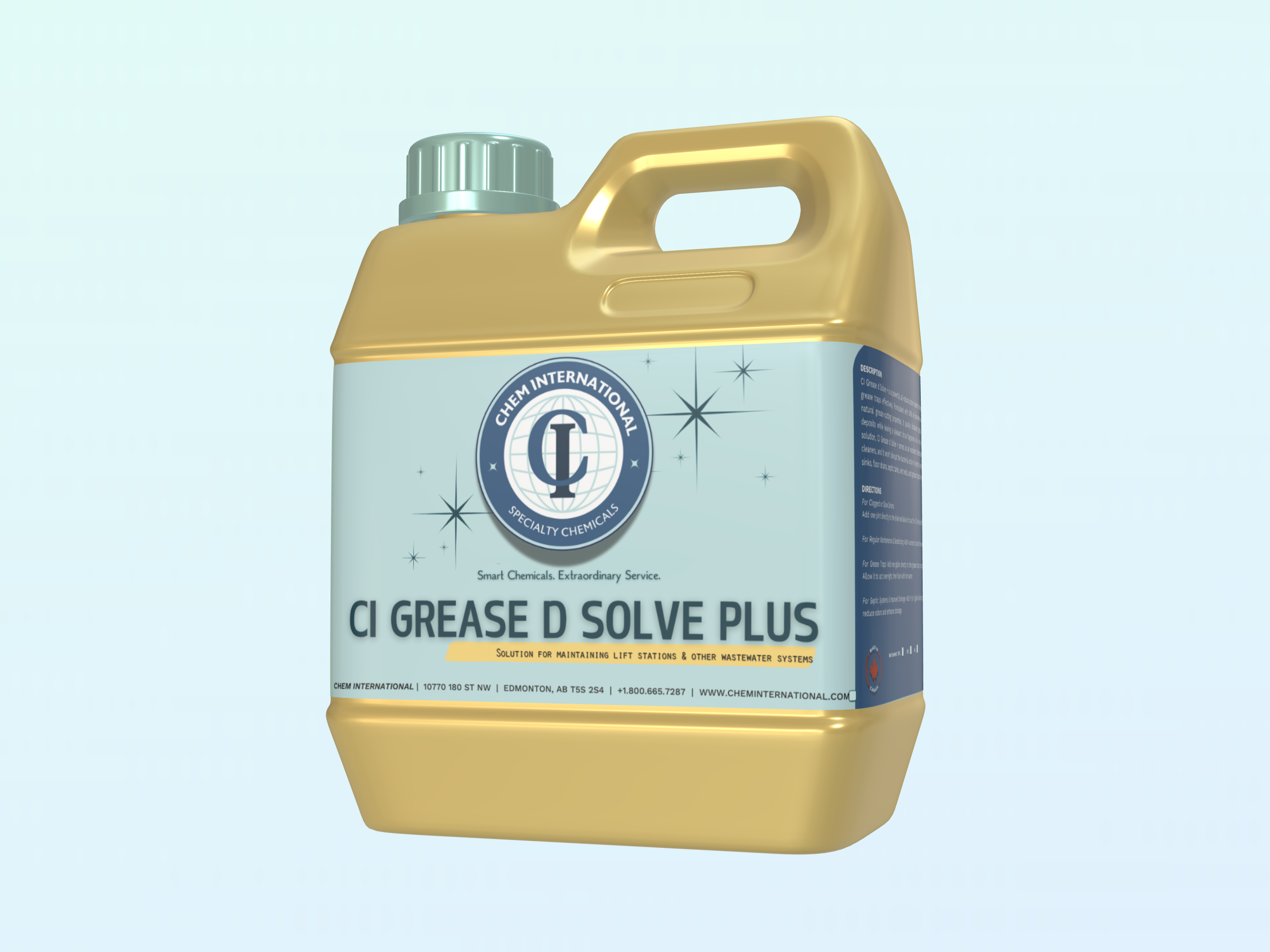 CI Grease D Solve Plus product packaging