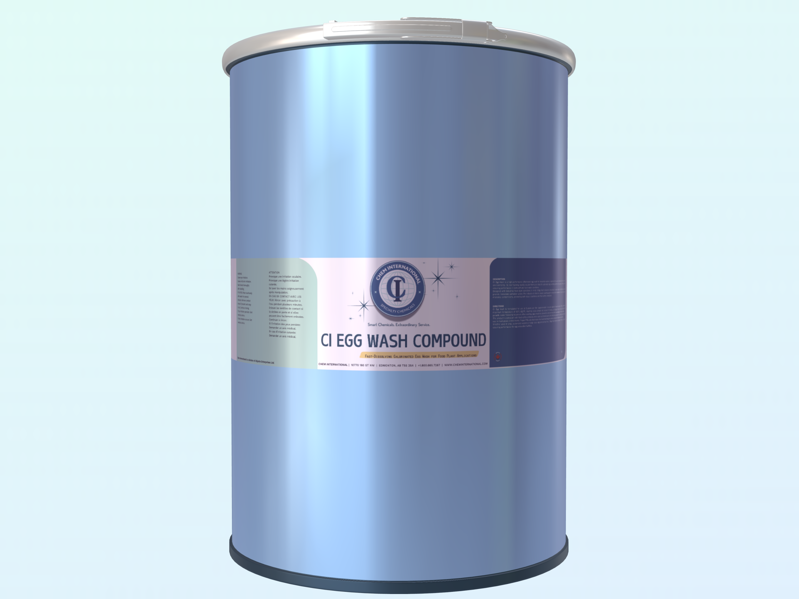 CI Egg Wash Compound | Chlorinated for Industrial Washers product packaging