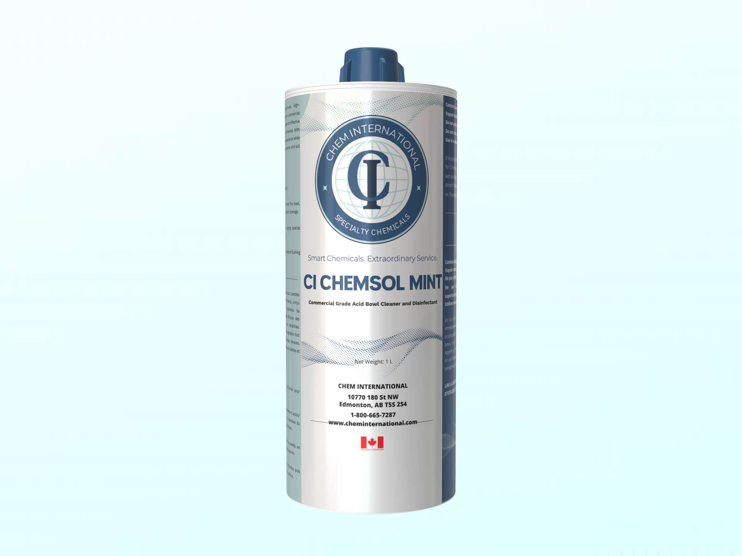 CI Chemsol Mint | Commercial Toilet Bowl Cleaner product packaging