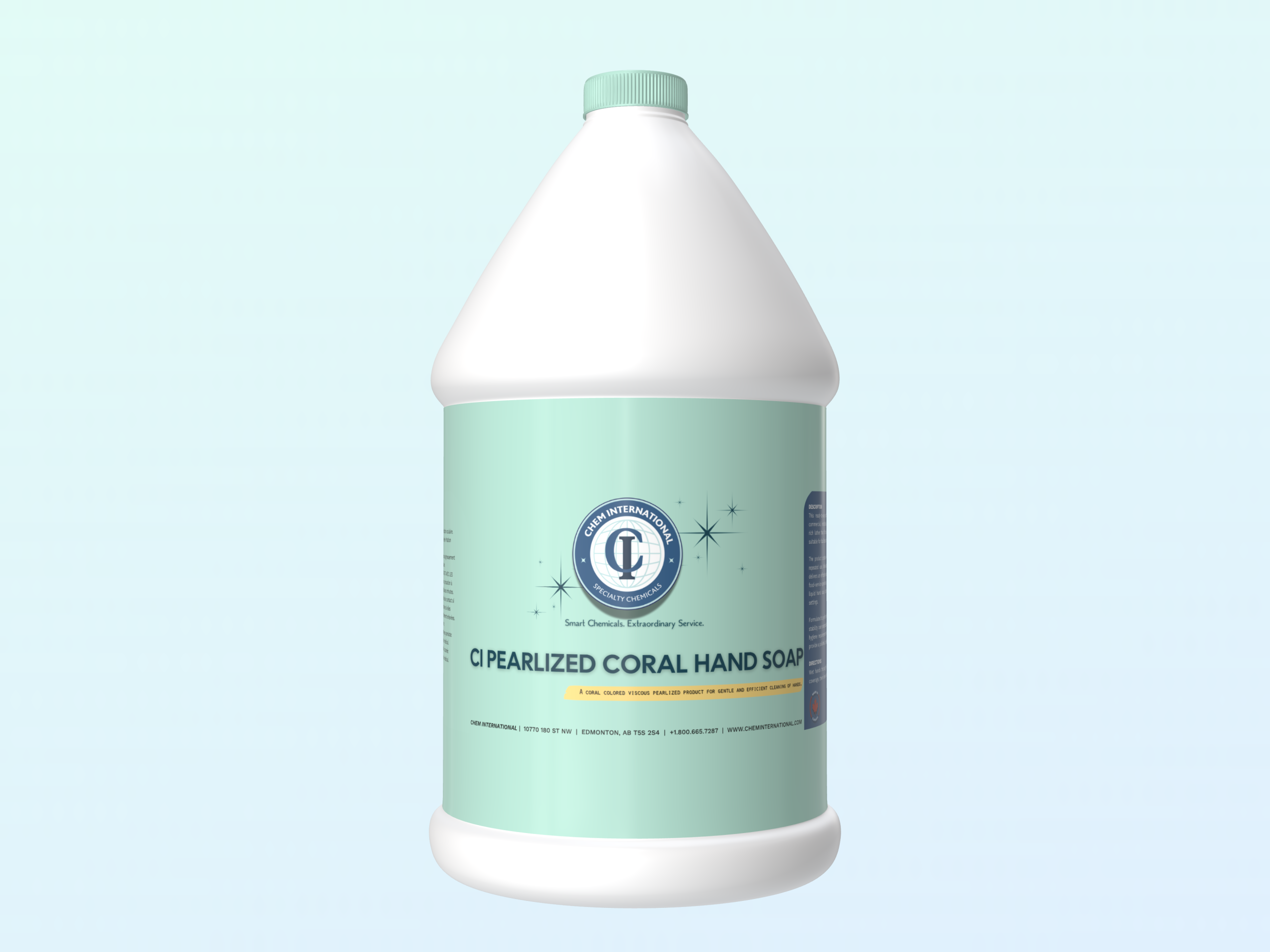 CI Pearlized Coral Hand Soap product packaging