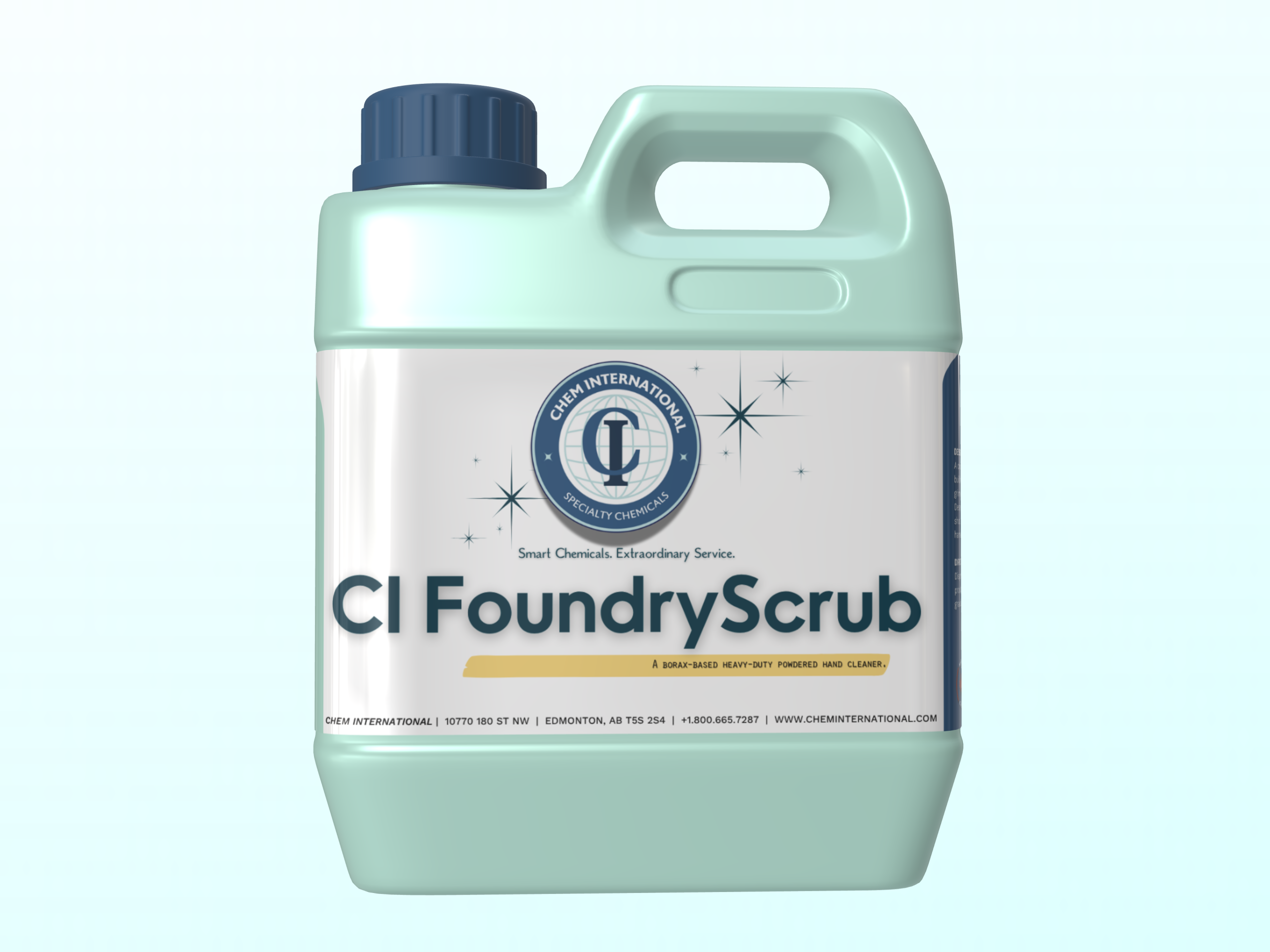 CI FoundryScrub product packaging