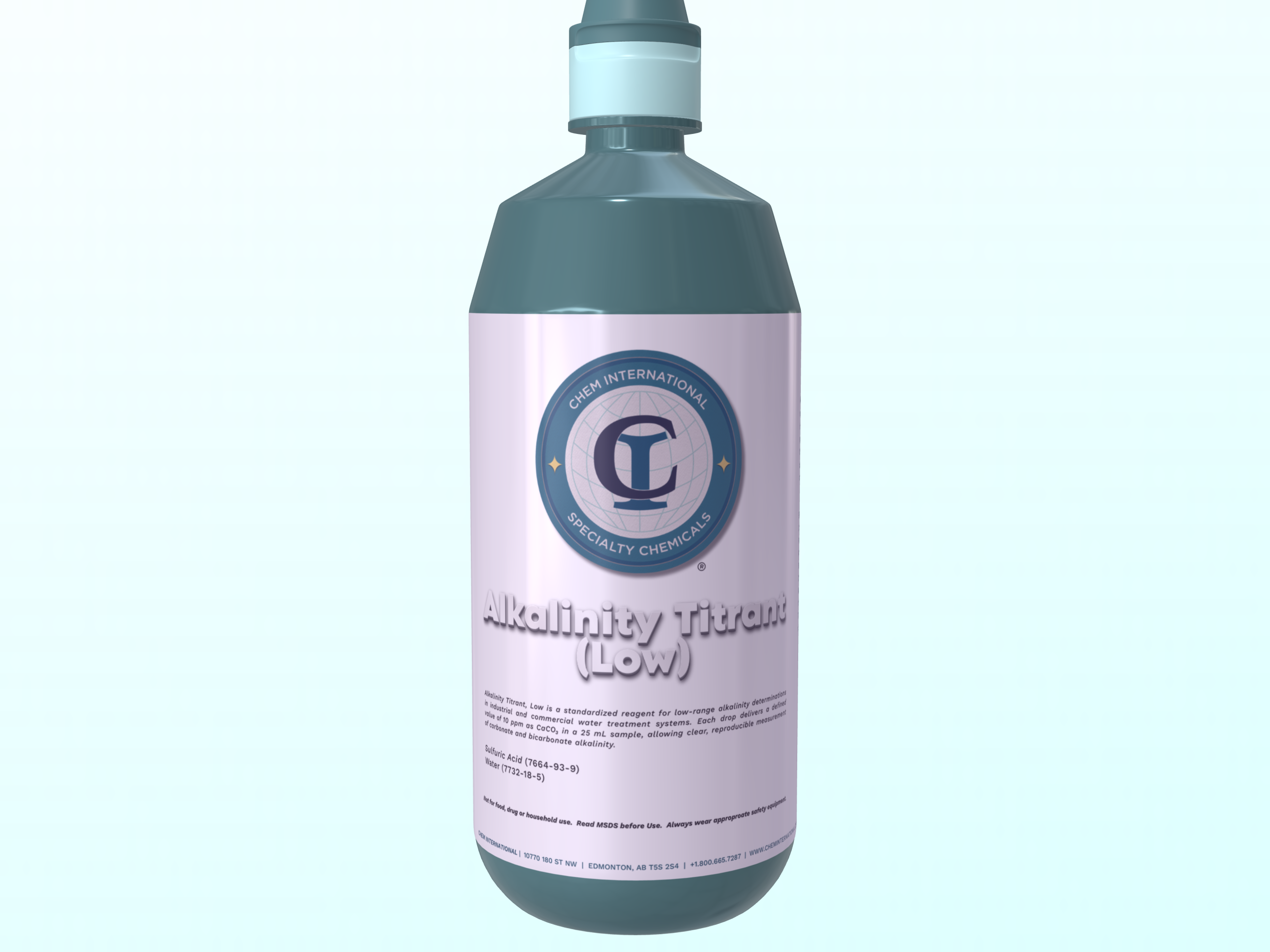 Alkalinity Titrant, Low product packaging
