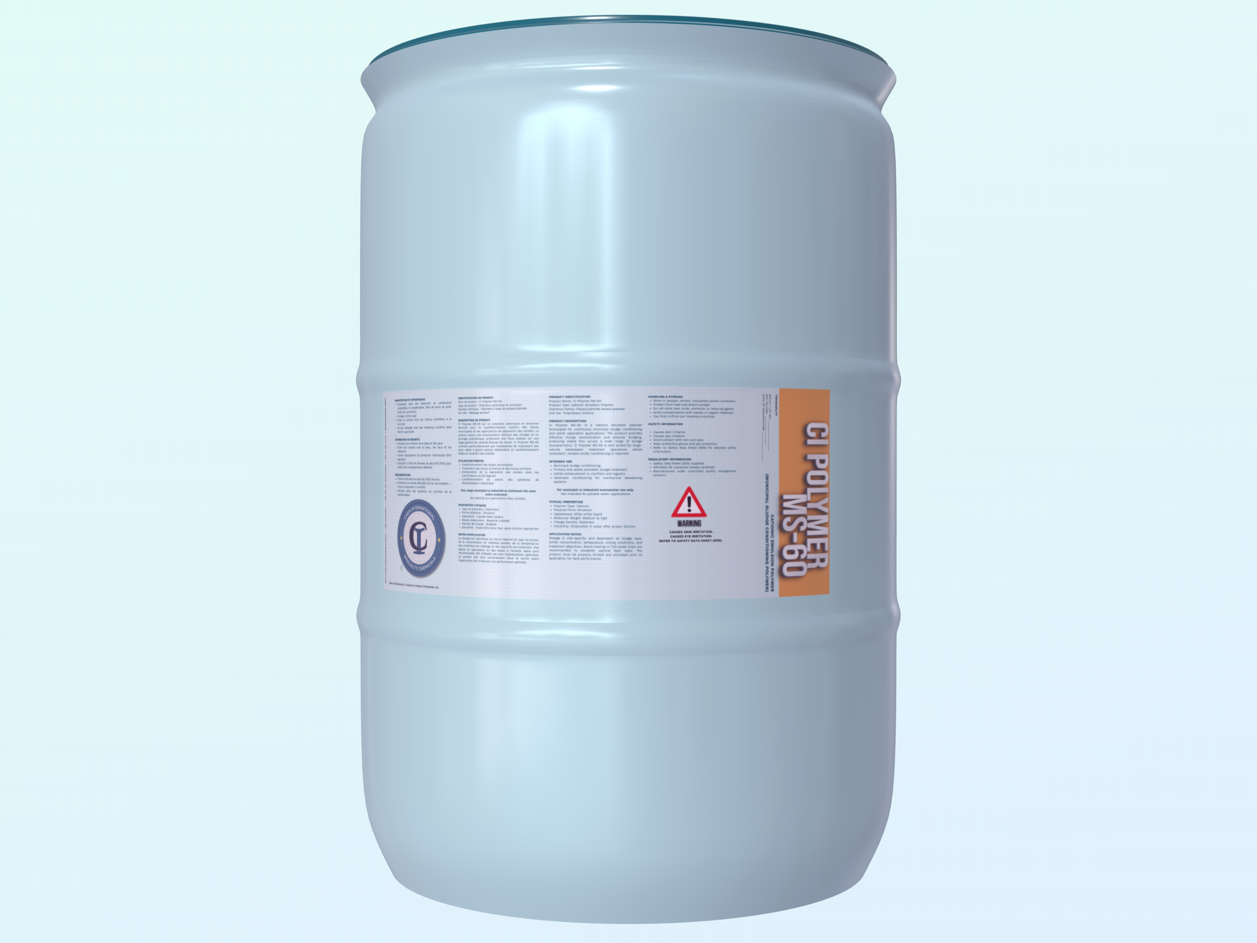 CI Polymer MS-60 product packaging