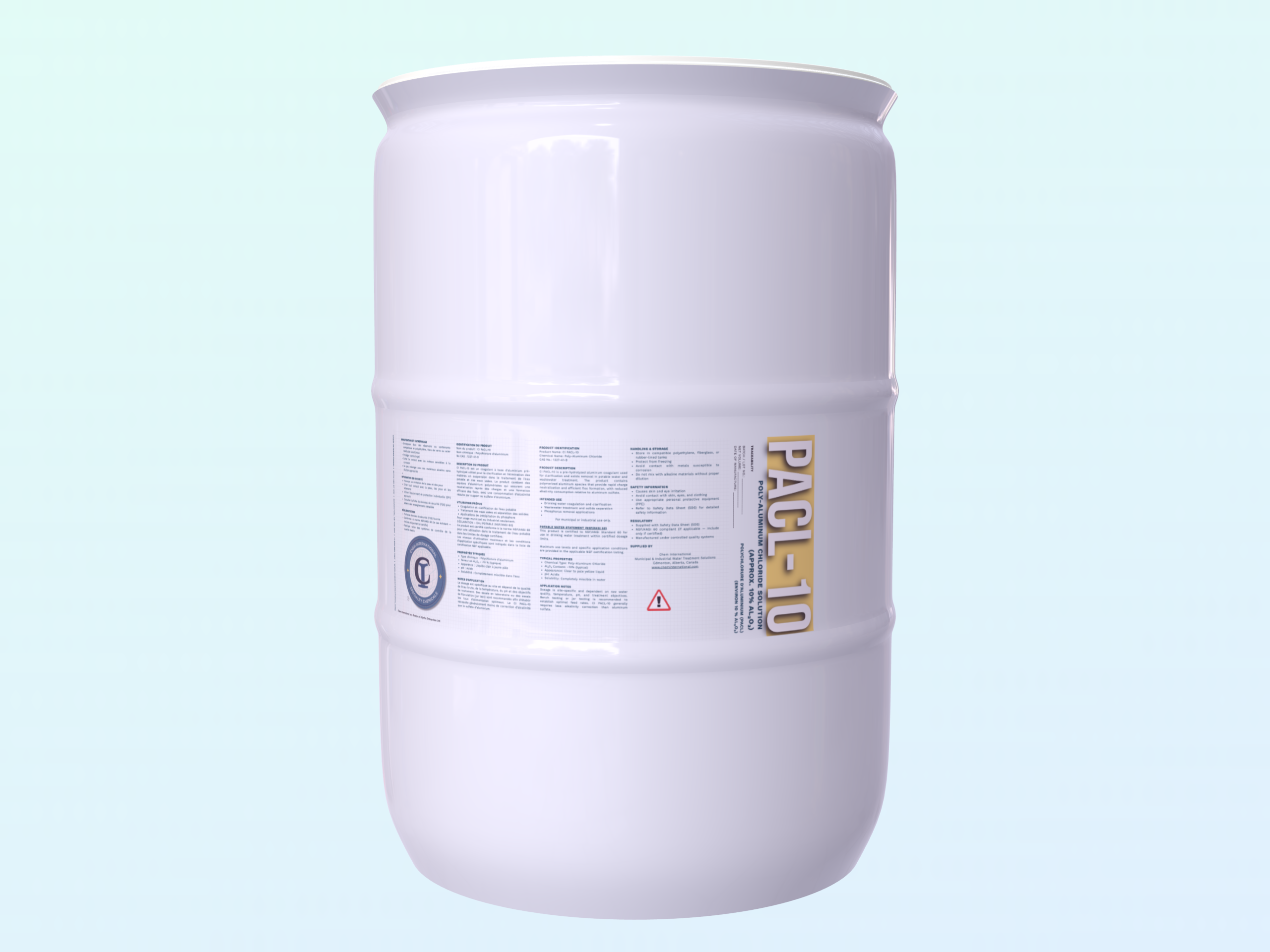 CI PACL-10 product packaging