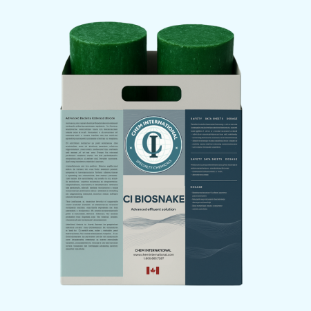 CI BioSnake | Automated Enzyme Block for Grease Traps
