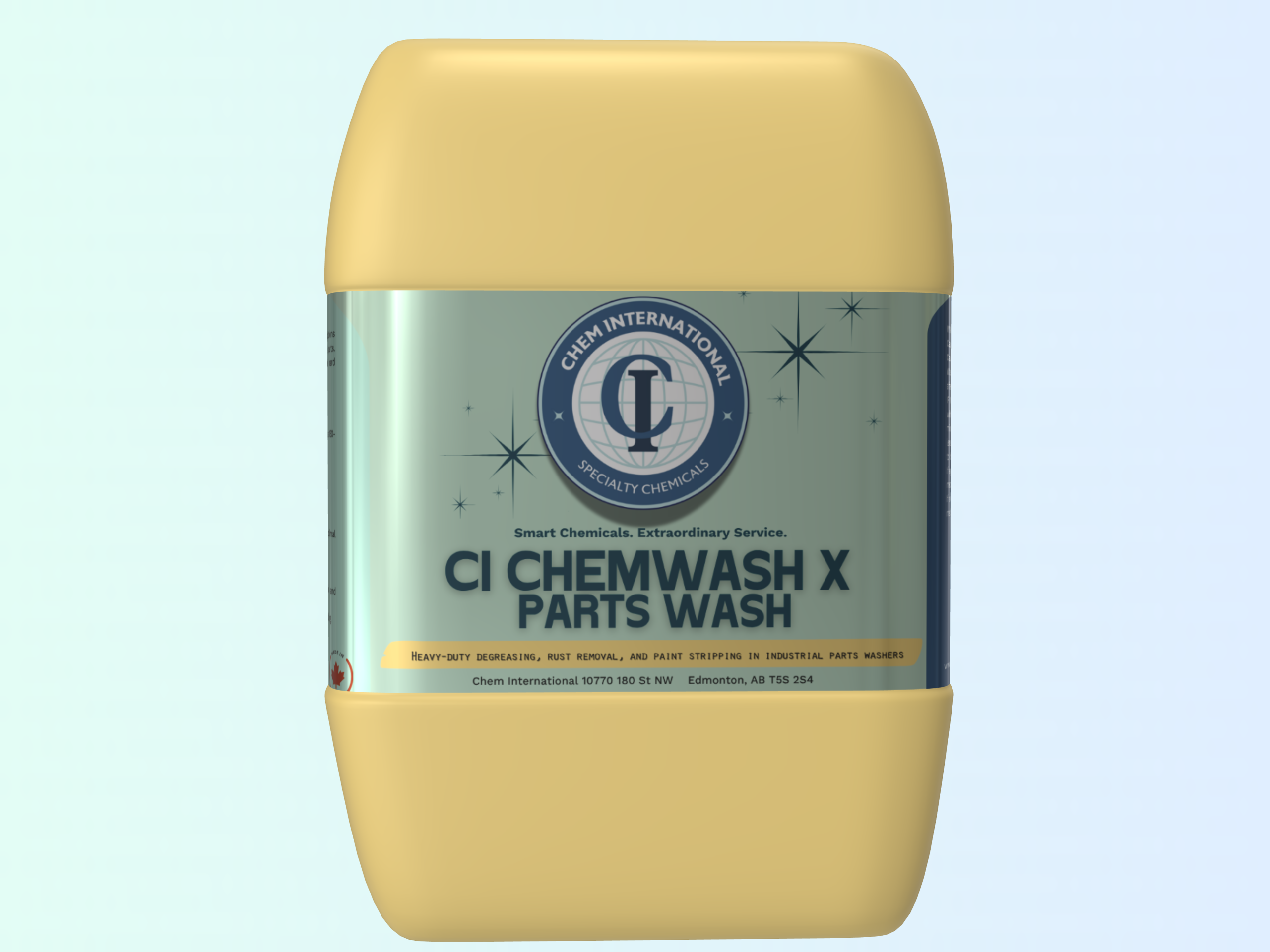 CI ChemWash X – Industrial Parts Washer Degreaser and Paint Stripper product packaging