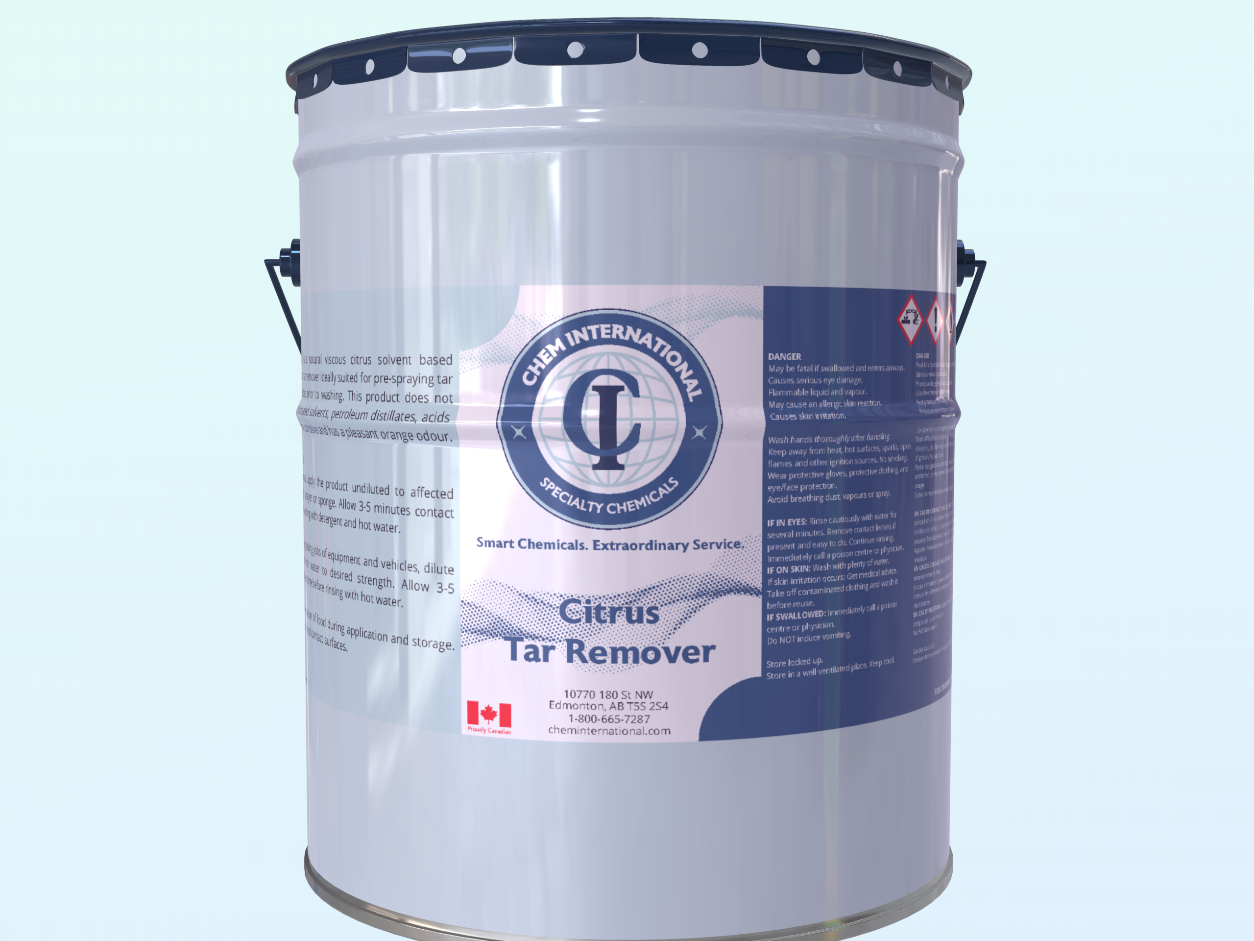 CI Citrus Tar Remover Solvent – Natural Citrus Degreaser