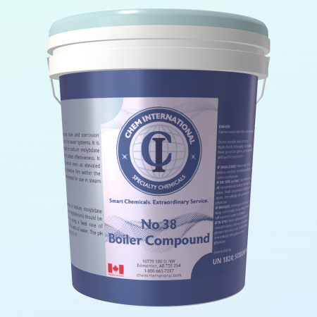 CI WT No. 38 – Molybdate Nitrite Boiler Treatment for Closed Systems