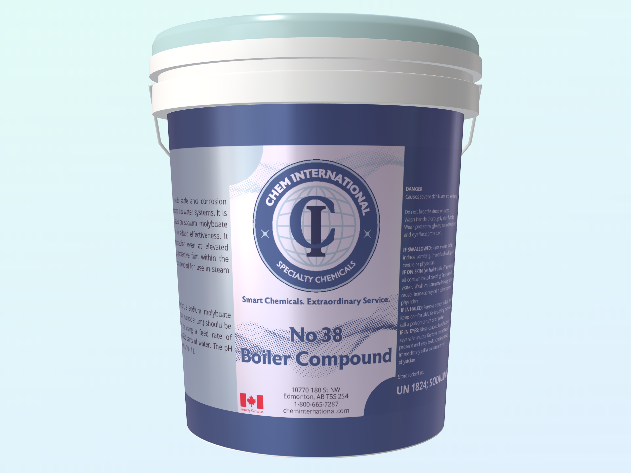 CI WT No. 38 – Molybdate Nitrite Boiler Treatment for Closed Systems