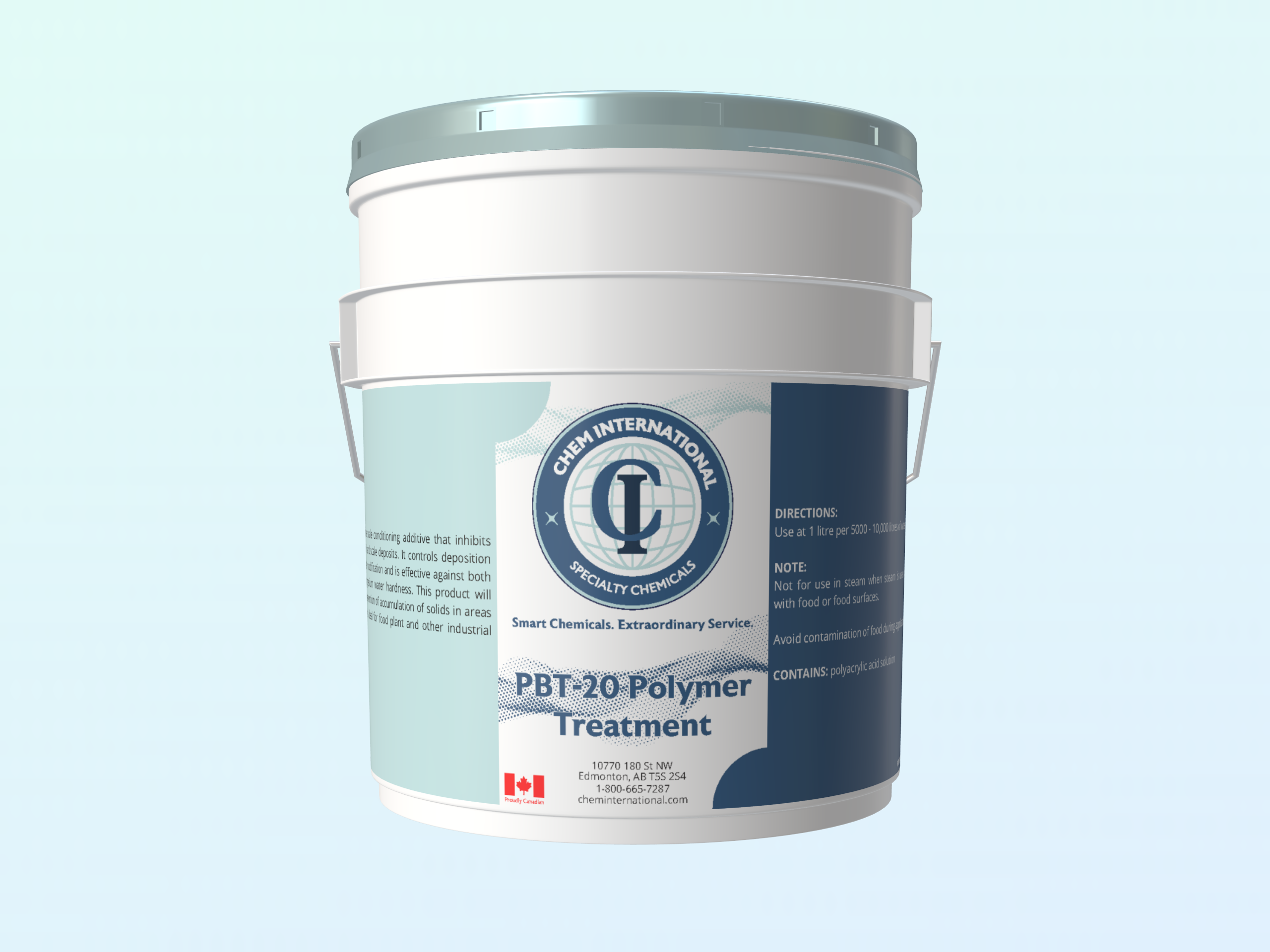 CI PBT 20 – Polymer Boiler Treatment for Scale Control in Industrial Systems