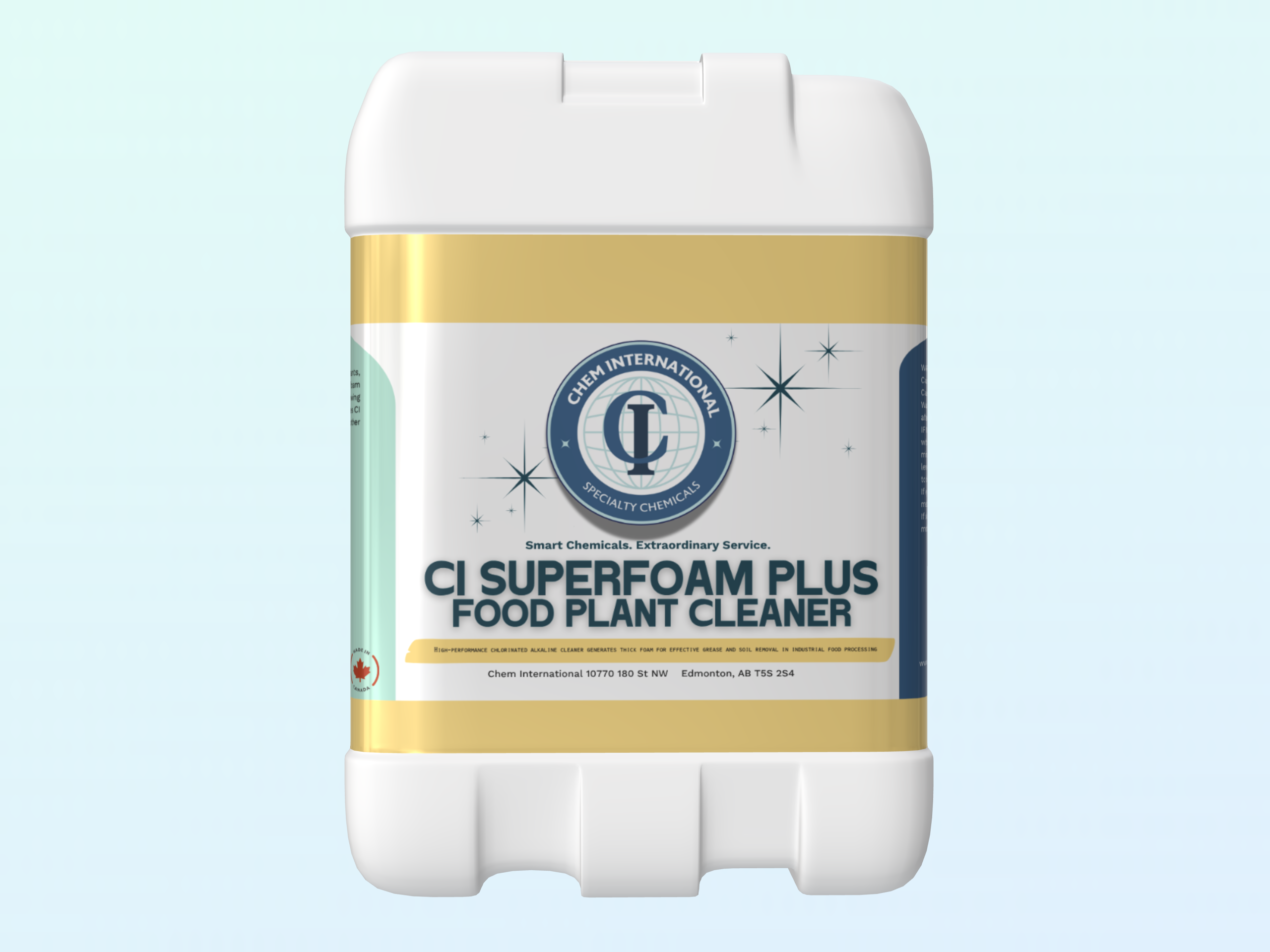 CI SuperFoam Plus – Food Plant Foam Cleaner product packaging