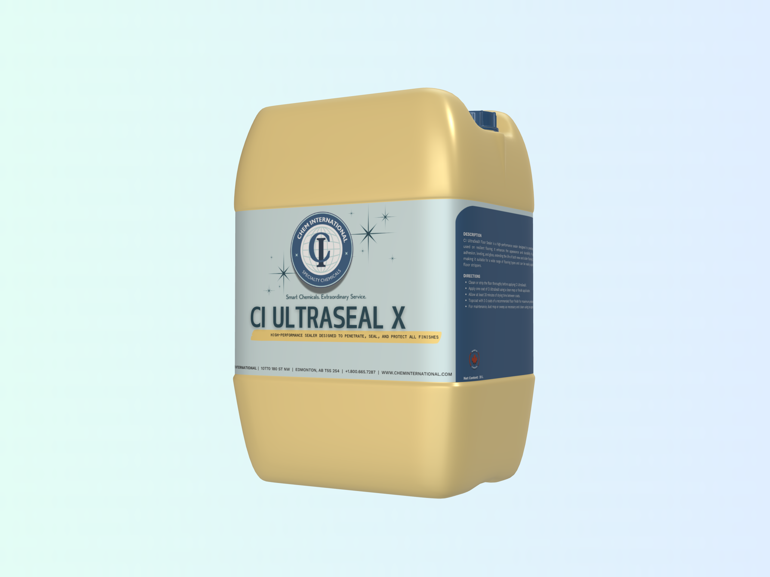 CI UltraSealX Floor Sealer product packaging