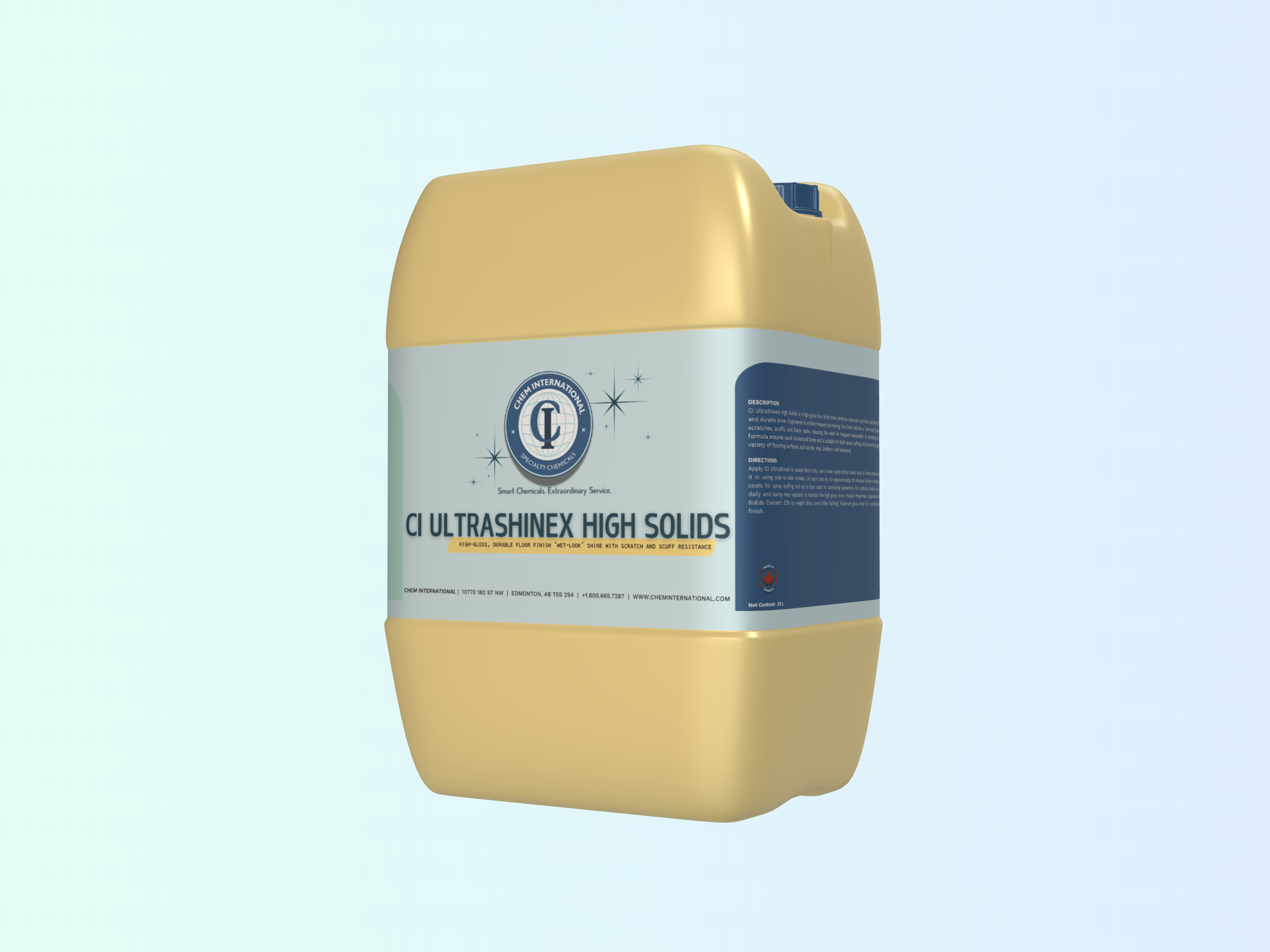 CI UltraShine X High Solids product packaging