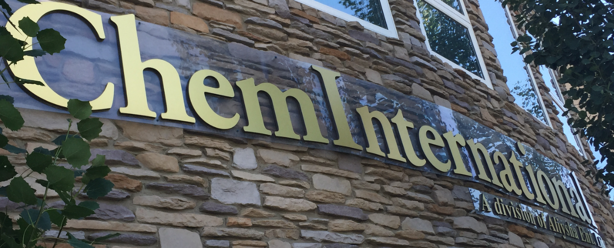 Chem International sign